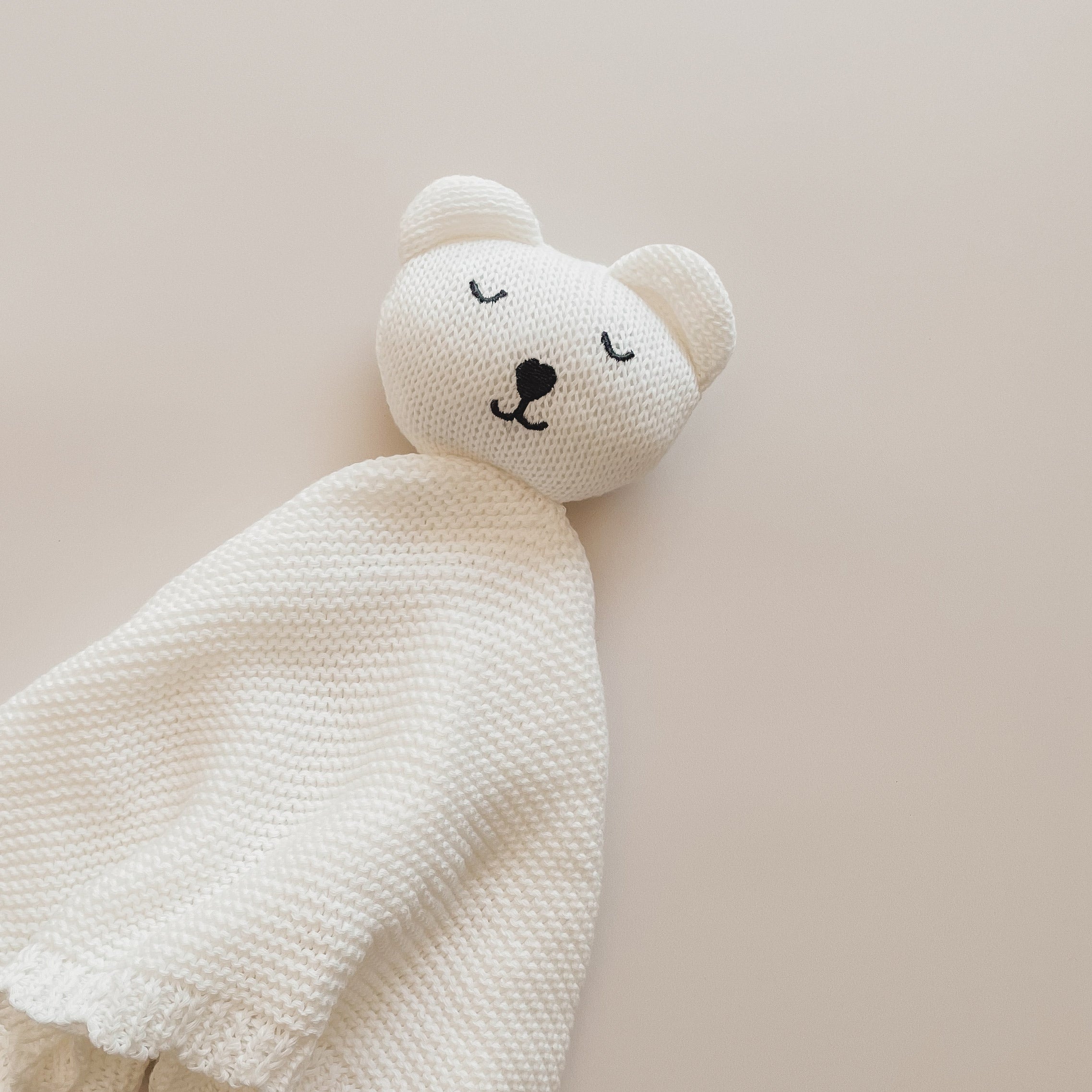 Organic Knit Baby Comforter
