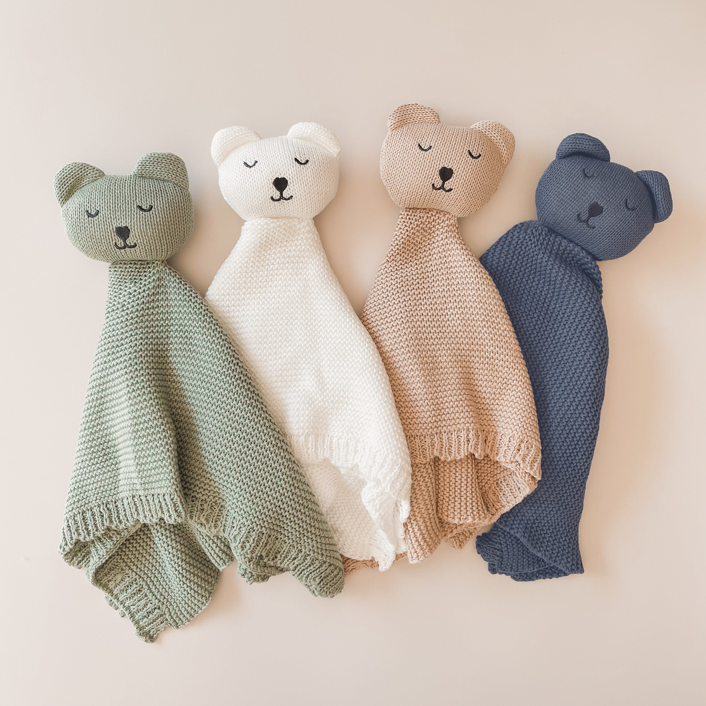 Organic Knit Baby Comforter
