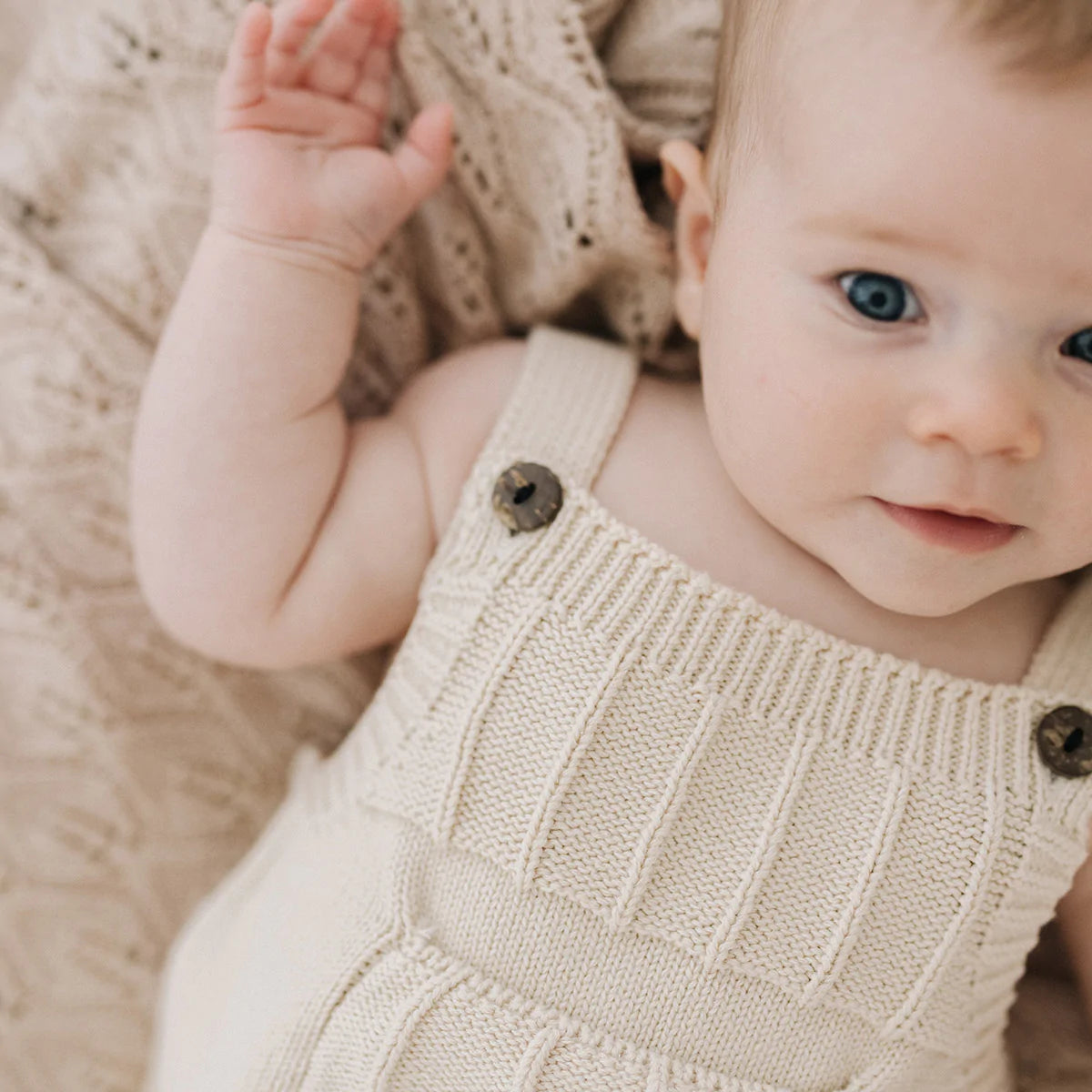 Knit Baby Romper
